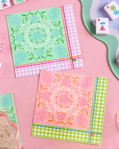 Mahjong Napkins - 24 paper napkins