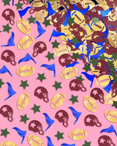 Varsity Confetti - 200 pc foil confetti
