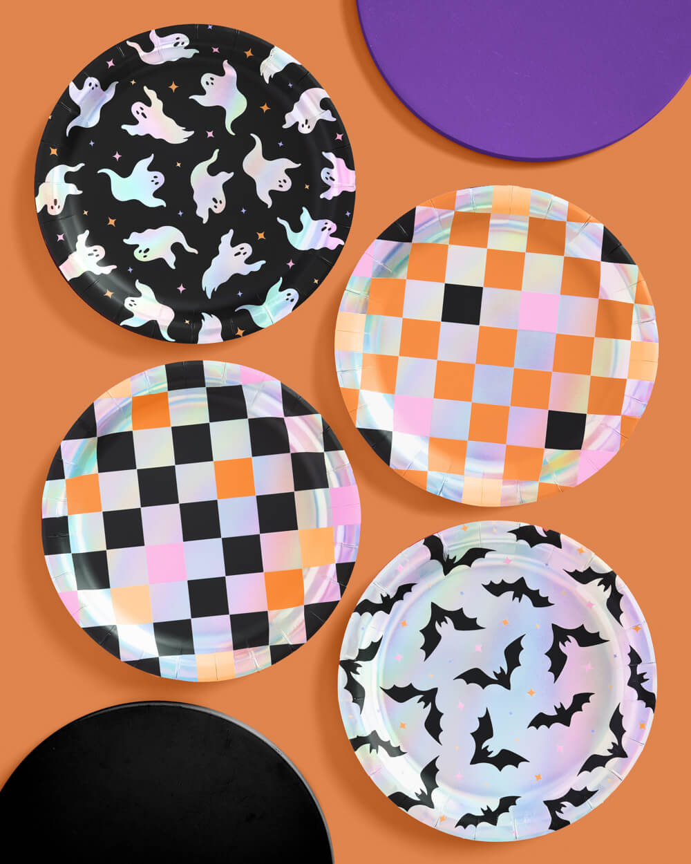 Halloween Plates - 12 or 24 paper plates
