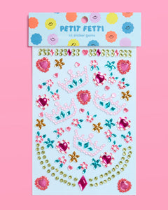 Pretty Princess Gem Set - 53 adhesive gems