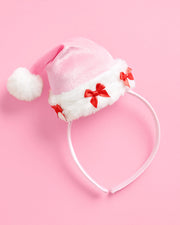 Pinkmas Headband - holiday hair accessory