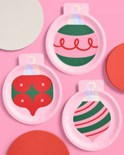 Ornament Plates - 12 or 24 paper plates