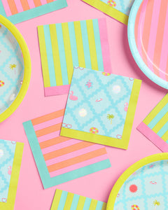 Pool Party Napkins - 24 paper napkins