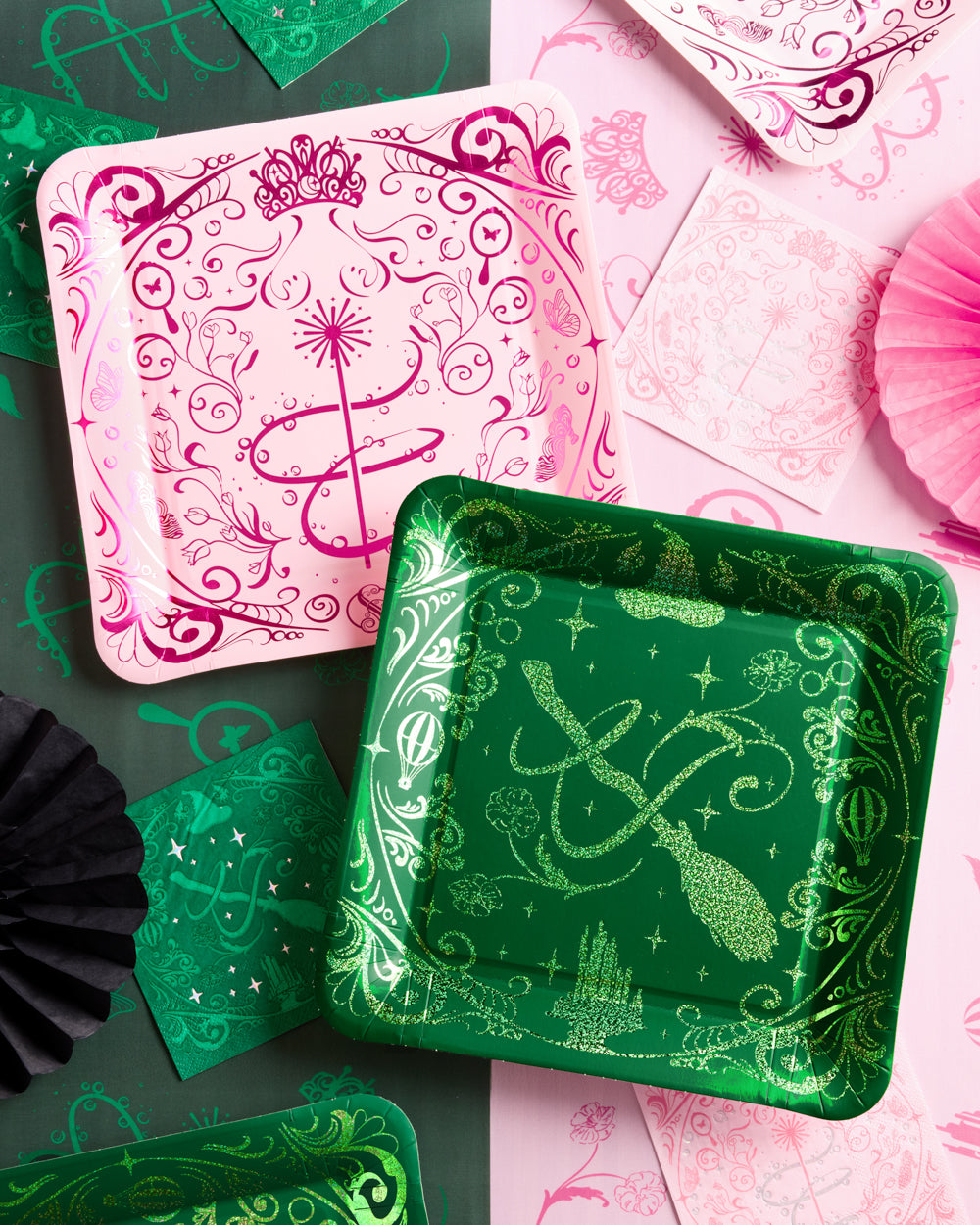 Emerald City Plates - 24 paper plates