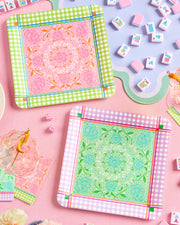 Mahjong Party Plates - paper plates