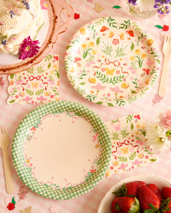 Garden Fairy Plates - 24 paper plates