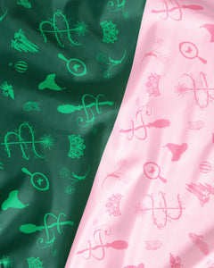 Emerald City Tablecloth - washable tablecloth