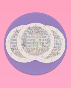 Shimmer Disco Pack - tablecloth, plates + napkins