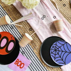 Small Spider Web Dessert Plate (8pcs)