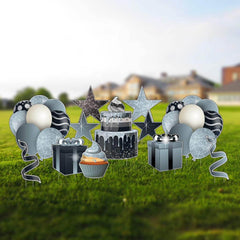 Birthday Flair Yard Decoration Accessories