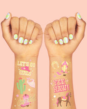Cowgirl Tats - 100 temporary tattoos