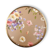 Summer Floral Plate (8pcs)