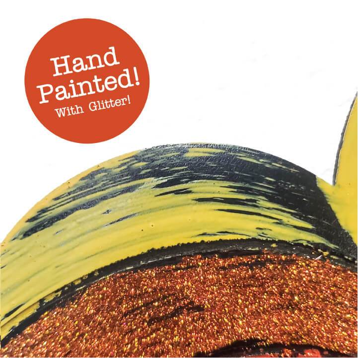 Thanksgiving Gobble Hand-painted Wall Decor