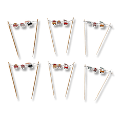 Train Cupcake Toppers (6pcs)