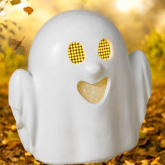 Halloween Ghost With Moving Digital Eyes