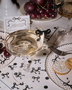 Little Black Bow Drink Markers - 8 drink markers