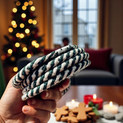 Candy Cane Coaster 4pk