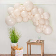 White Sand Balloon Garland Kit – 5ft Neutral Decor
