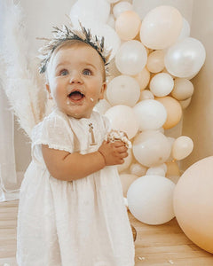 White Sand Balloon Garland Kit – 5ft Neutral Decor