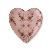 With Love Heart Shaped Plates, 12pcs