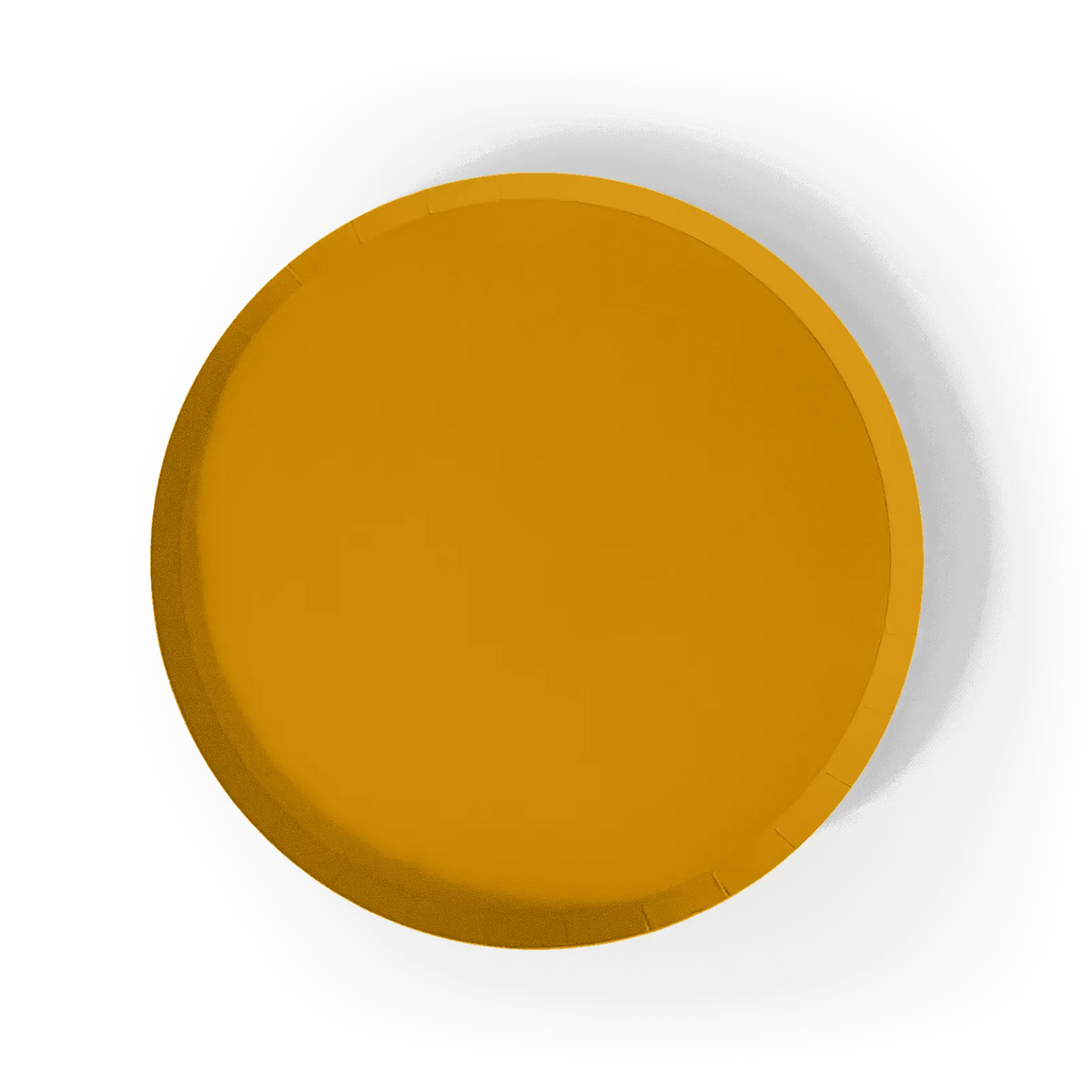 Yellow Paper Party Plate (8pcs)